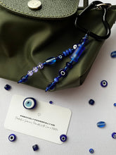 Load image into Gallery viewer, Deep Blue Nazar Bag Charm