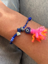 Load image into Gallery viewer, Nazar Pom Bracelet