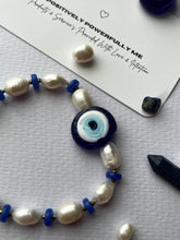 Load image into Gallery viewer, Chunky Nazar X Pearl X Pyrite