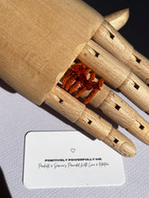 Load image into Gallery viewer, Carnelian Micro Ring Stack