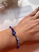 Load image into Gallery viewer, Iridescent Nazar Quad Bracelet