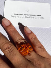 Load image into Gallery viewer, Carnelian Micro Ring Stack