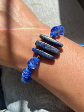 Load image into Gallery viewer, Intuitive Guidance Lapis X Pyrite Bracelet