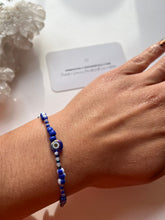 Load image into Gallery viewer, Iridescent Nazar Quad Bracelet