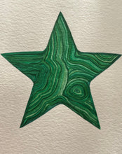 Load image into Gallery viewer, Malachite Star Watercolour Original