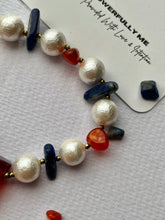 Load image into Gallery viewer, Focus and courage - Carnelian X Lapis Lazuli Bracelet
