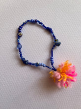 Load image into Gallery viewer, Nazar Rose Pom Bracelet
