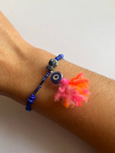 Load image into Gallery viewer, Nazar Pom Bracelet
