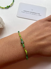 Load image into Gallery viewer, Green Nazar Bracelet
