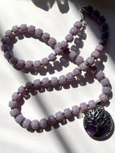 Load image into Gallery viewer, Tree Of Life Amethyst Necklace
