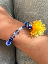 Load image into Gallery viewer, Nazar Pom Bracelet
