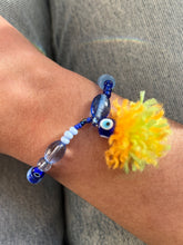 Load image into Gallery viewer, Nazar Pom Bracelet
