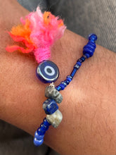 Load image into Gallery viewer, Nazar Pom Bracelet

