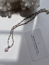 Load image into Gallery viewer, Dose Of Love - 16" Hand Knotted Rose Quartz Pendant Necklace
