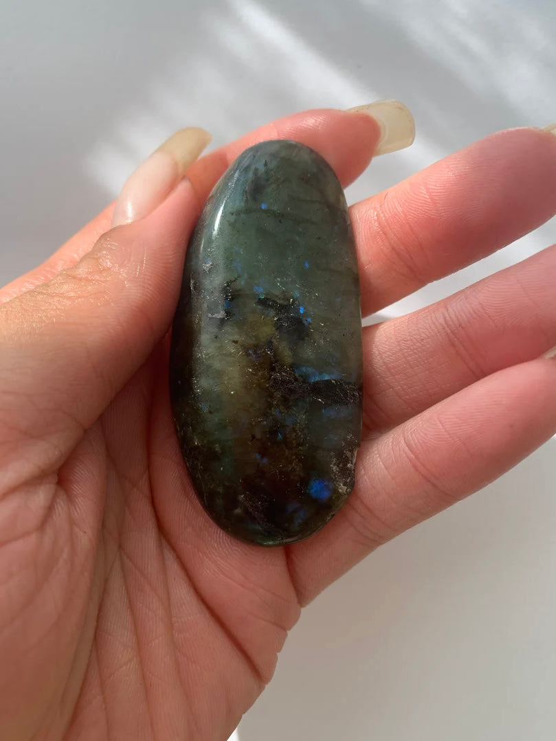 Labradorite Palm Stone