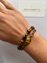 Load image into Gallery viewer, Grounding Tigers Eye Bracelet Duo
