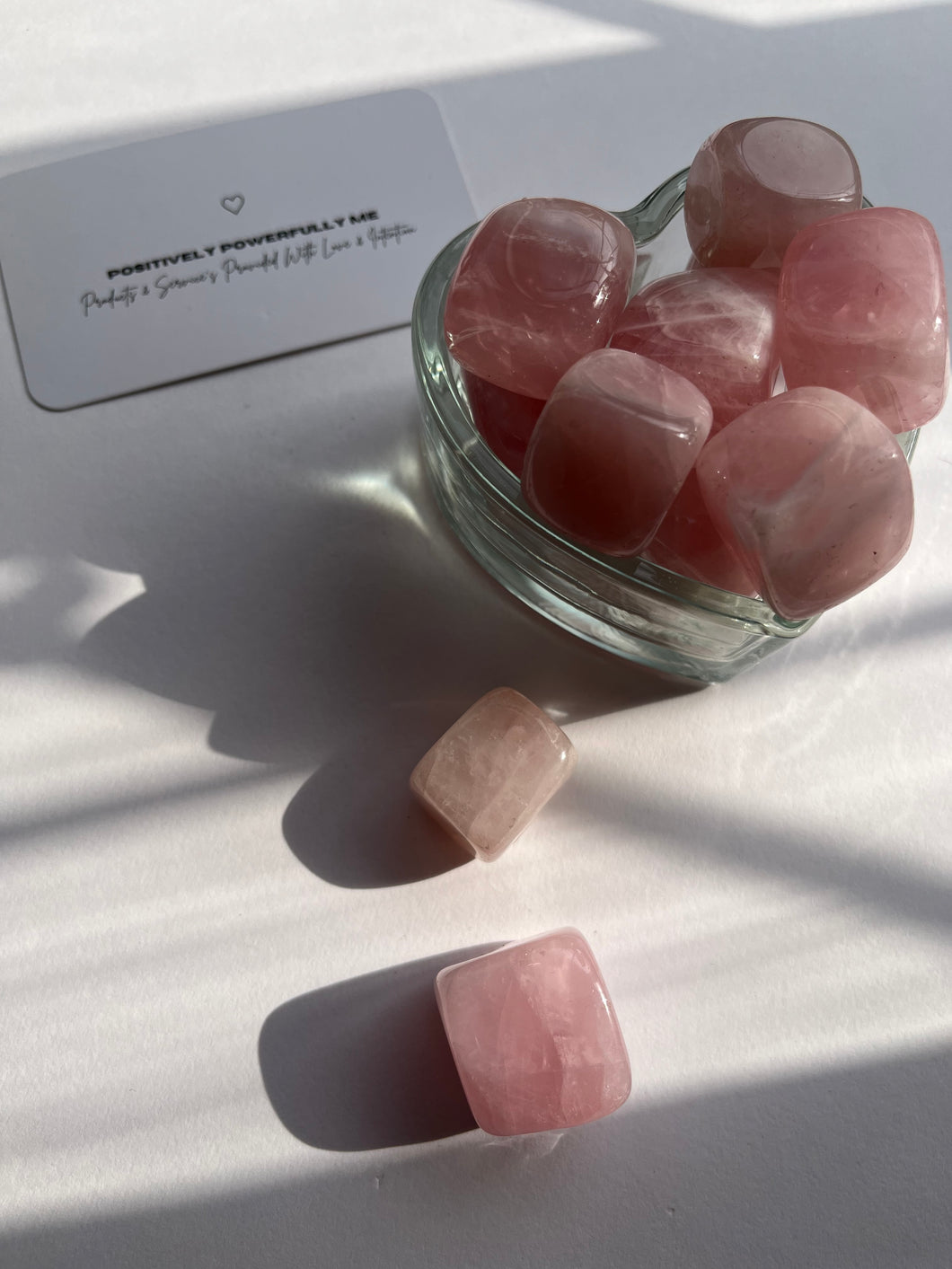 Rose Quartz Tumble Stone