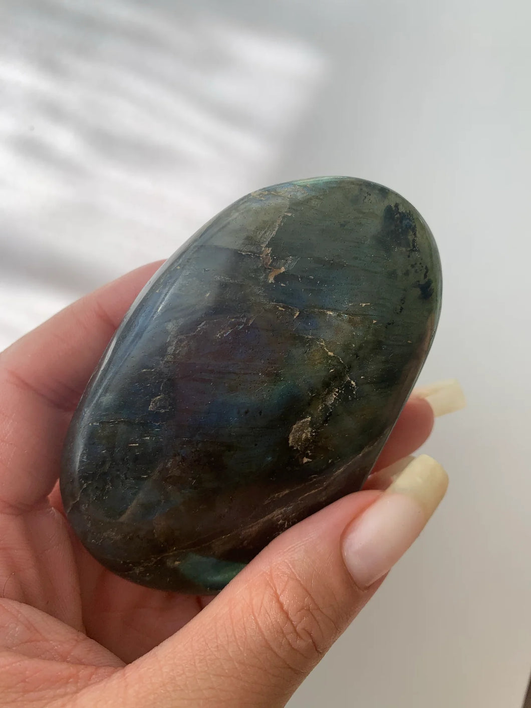 Labradorite Palm Stone