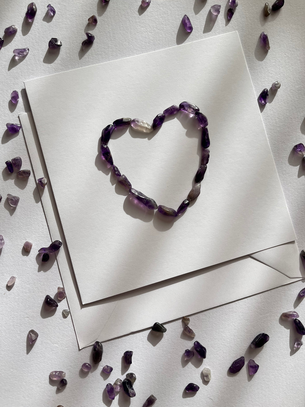 Amethyst Greetings Card