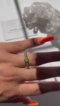 Load and play video in Gallery viewer, Green Nazar Ring

