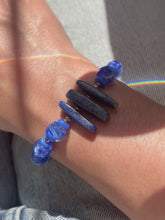 Load and play video in Gallery viewer, Intuitive Guidance Lapis X Pyrite Bracelet
