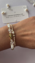 Load and play video in Gallery viewer, Golden Serenity Bracelet Duo
