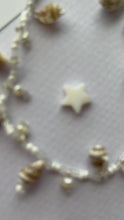 Load and play video in Gallery viewer, Pearl  X Sea Shell Anklet
