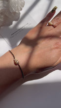 Load and play video in Gallery viewer, Shell Ring X Bracelet Duo grounding and protective
