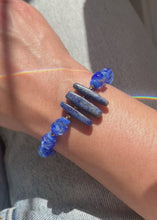 Load and play video in Gallery viewer, Intuitive Guidance Lapis X Pyrite Bracelet
