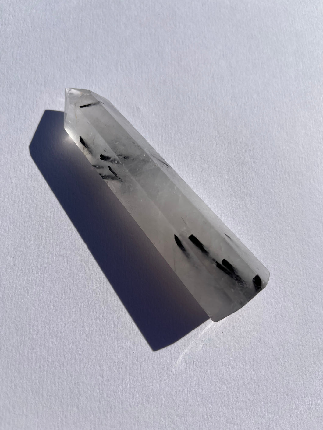 Tourmalinated Quartz Tower