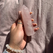 Load image into Gallery viewer, Rose Quartz Tower
