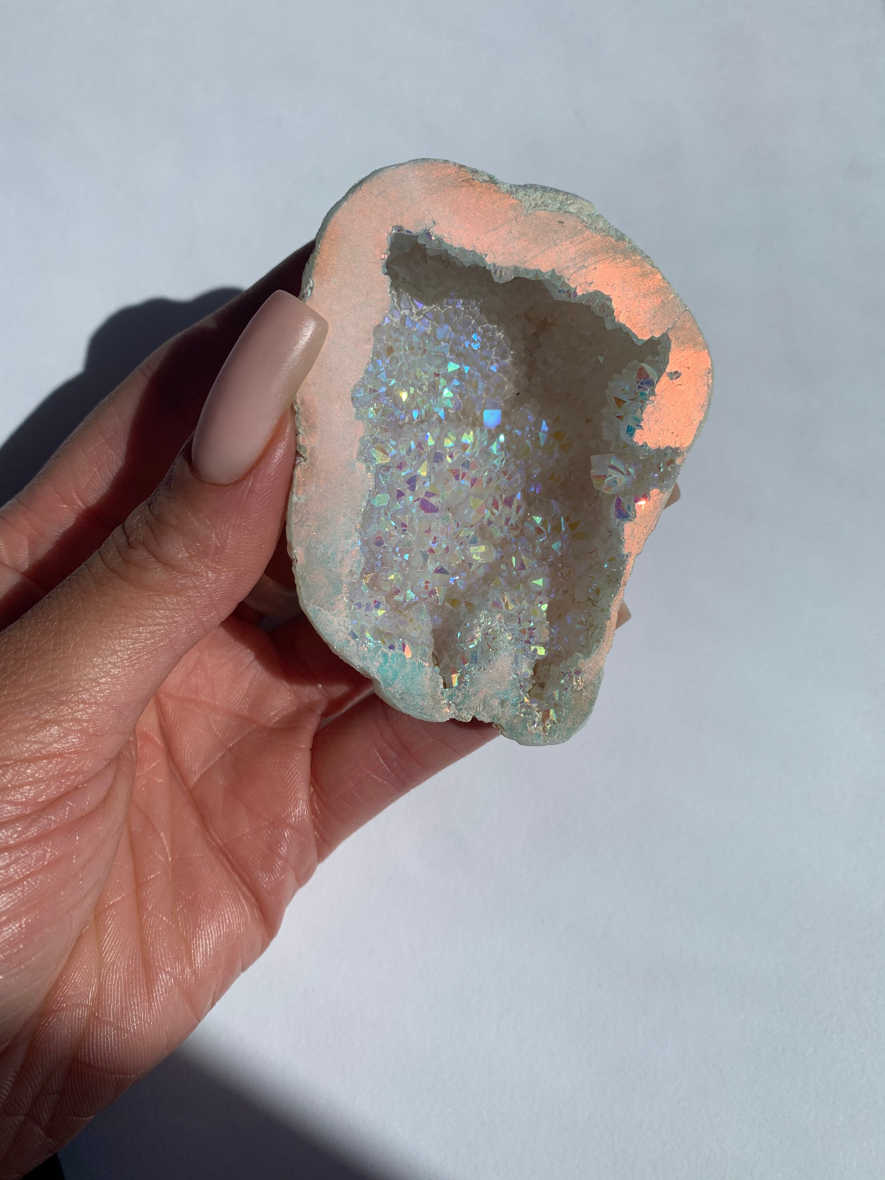 Angel Aura Geode – Positively Powerfully Me ♡︎