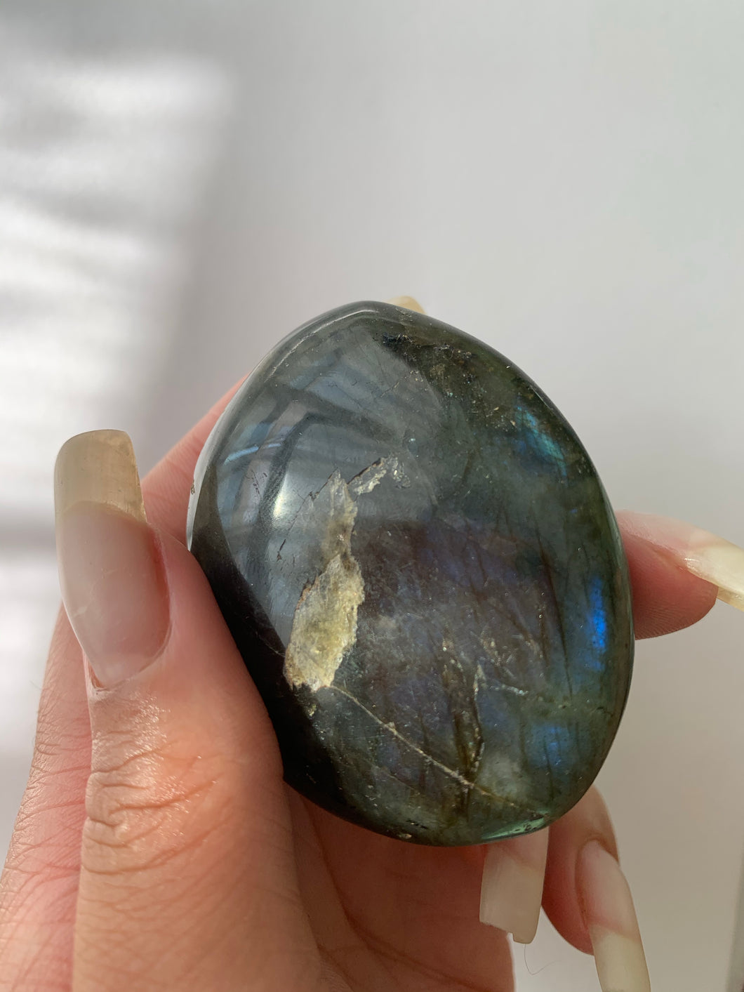 Labradorite Palm Stone
