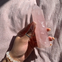 Load image into Gallery viewer, Rose Quartz Tower
